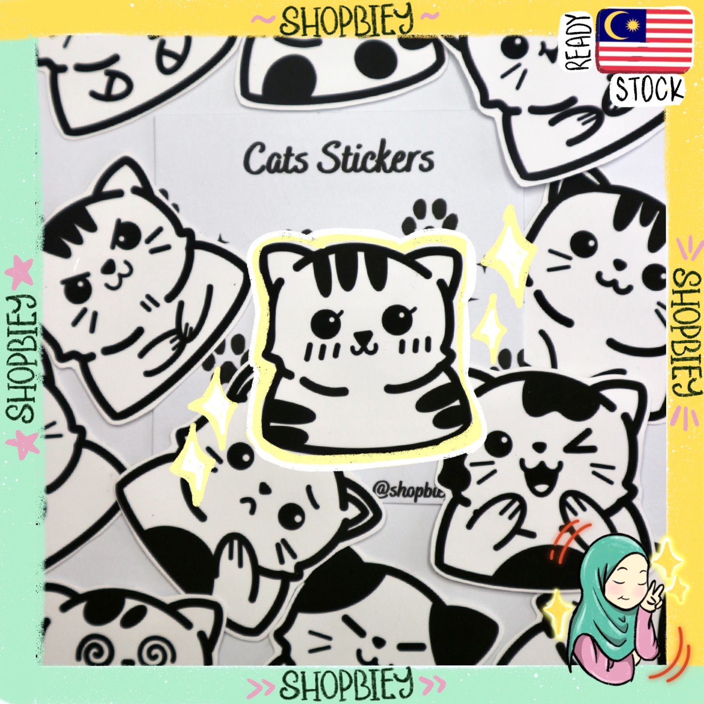 doodle-cat-13-pcs